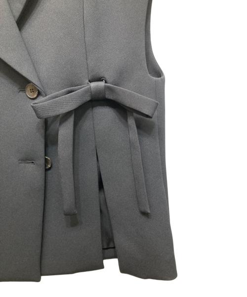 ARPEGE STORY（アルページュストーリー）Arpege story (アルページュストーリー) リボン付きテーラージレ ブラック サイズ:1の古着・服飾アイテム