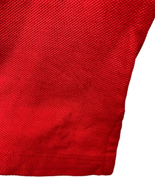 BURBERRY（バーバリー）BURBERRY (バーバリー) ポロシャツ レッド サイズ:XLの古着・服飾アイテム