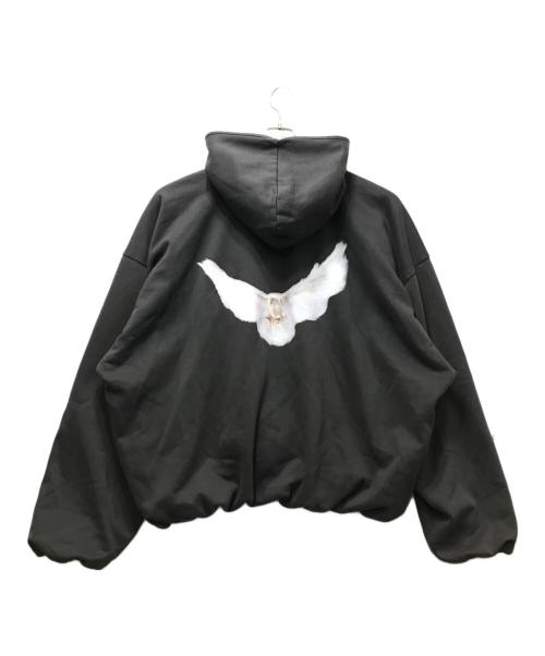 YEEZY（イージー）YEEZY (イージー) GAP (ギャップ) Dove Shrunken Hoodie グレー サイズ:Lの古着・服飾アイテム