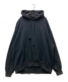 TENHALF（テンハーフ）の古着「プルオーバーパーカー」｜ブラック