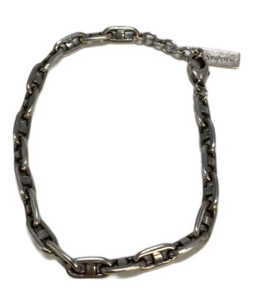 Saint Laurent Paris（サンローランパリ）Saint Laurent Paris (サンローランパリ) アンカーチェーン ブレスレット シルバーの古着・服飾アイテム