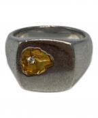 TOM WOODトムウッド）の古着「Mined Ring Small Diamond」｜シルバー