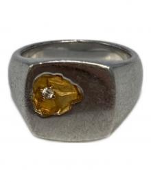 TOM WOOD（トムウッド）の古着「Mined Ring Small Diamond」｜シルバー