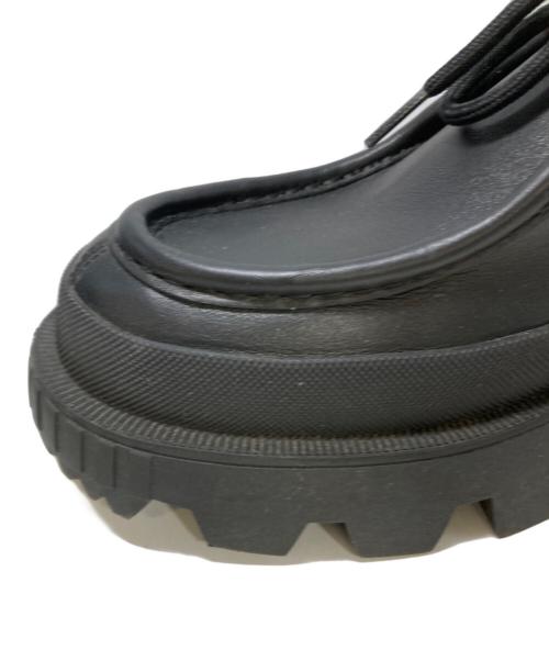 MONCLER（モンクレール）MONCLER (モンクレール) Mon Wallabee ブラック サイズ:39の古着・服飾アイテム