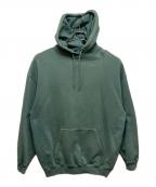 BALENCIAGAバレンシアガ）の古着「Back Logo Hoodie」｜グリーン