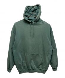 BALENCIAGA（バレンシアガ）の古着「Back Logo Hoodie」｜グリーン