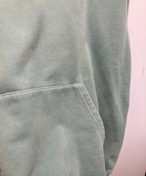 BALENCIAGA（バレンシアガ）BALENCIAGA (バレンシアガ) Back Logo Hoodie グリーン サイズ:Lの古着・服飾アイテム