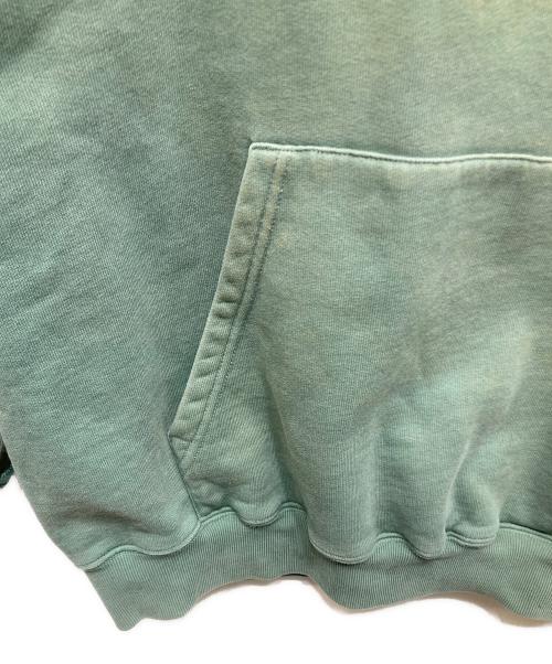 BALENCIAGA（バレンシアガ）BALENCIAGA (バレンシアガ) Back Logo Hoodie グリーン サイズ:Lの古着・服飾アイテム