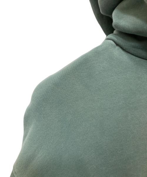 BALENCIAGA（バレンシアガ）BALENCIAGA (バレンシアガ) Back Logo Hoodie グリーン サイズ:Lの古着・服飾アイテム
