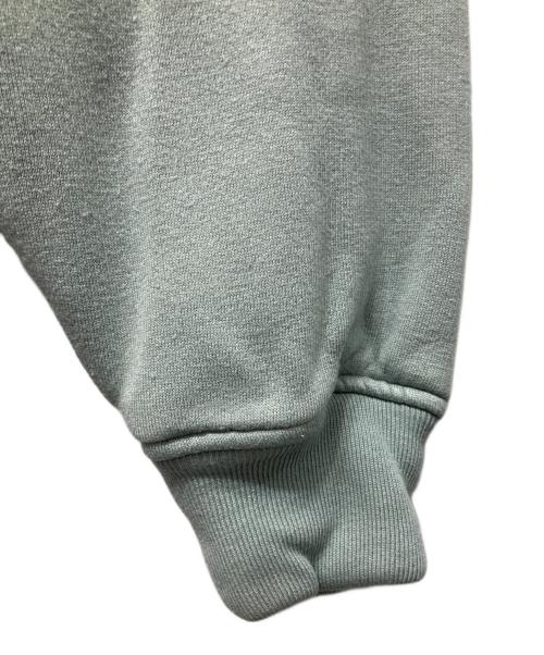 Acne studios（アクネ ストゥディオズ）ACNE STUDIOS (アクネ ストゥディオズ) ロゴクルーネックスウェット ブルー サイズ:Lの古着・服飾アイテム