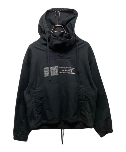 Acne studios（アクネ ストゥディオズ）ACNE STUDIOS (アクネ ストゥディオズ) アノラックパーカー ブラック サイズ:46の古着・服飾アイテム