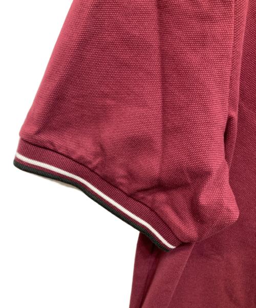 PRADA（プラダ）PRADA (プラダ) 半袖ポロシャツ レッド サイズ:XLの古着・服飾アイテム