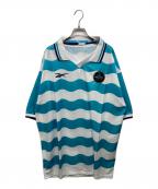 REEBOK×BOTTERリーボック×ボッター）の古着「ゲームシャツ」｜ブルー