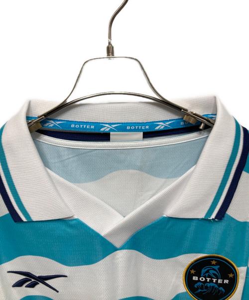 REEBOK（リーボック）REEBOK (リーボック) BOTTER (ボッター) ゲームシャツ ブルー サイズ:Lの古着・服飾アイテム