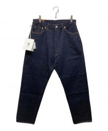 KAPTAIN SUNSHINE（キャプテンサンシャイン）の古着「5P Zipper Front Denim Pants」｜インディゴ