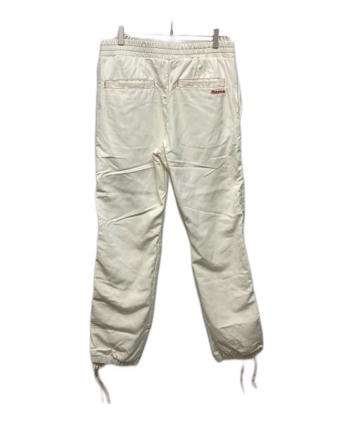 KANGHYUK（カンヒョク）KANGHYUK (カンヒョク) REEBOK (リーボック) ナイロンパンツ ホワイト サイズ:Ⅼの古着・服飾アイテム