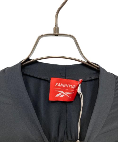 REEBOK（リーボック）REEBOK (リーボック) KANGHYUK (カンヒョク) デザインカットソー ブラック サイズ:Lの古着・服飾アイテム