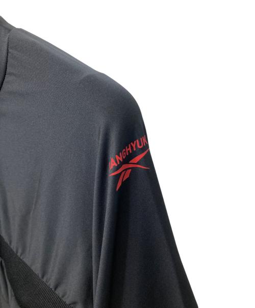 REEBOK（リーボック）REEBOK (リーボック) KANGHYUK (カンヒョク) デザインカットソー ブラック サイズ:Lの古着・服飾アイテム