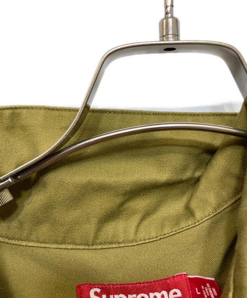 SUPREME（シュプリーム）Supreme (シュプリーム) Thermal Sleeve Work Shirt カーキ サイズ:Ⅼの古着・服飾アイテム