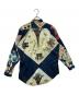 Paul Smith (ポールスミス) 総柄シャツ ネイビー×イエロー サイズ:M：7000円