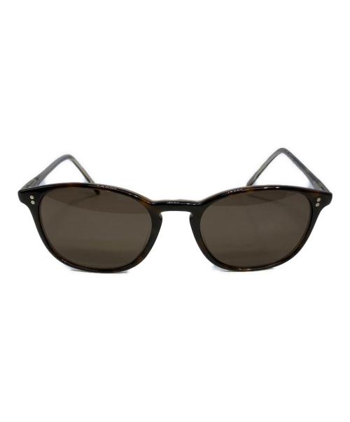 OLIVER PEOPLES（オリバーピープルズ）OLIVER PEOPLES (オリバーピープルズ) サングラス ブラウン サイズ:49□20の古着・服飾アイテム