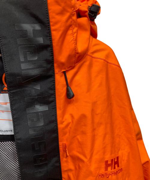 HELLY HANSEN（ヘリーハンセン）HELLY HANSEN (ヘリーハンセン) BEAMS (ビームス) Formula light Jacket オレンジ×ブラック サイズ:XLの古着・服飾アイテム