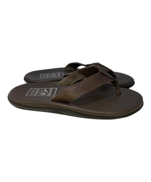 ISLAND SLIPPER（アイランドスリッパ）ISLAND SLIPPER (アイランドスリッパ) サンダル ブラウン サイズ:9の古着・服飾アイテム