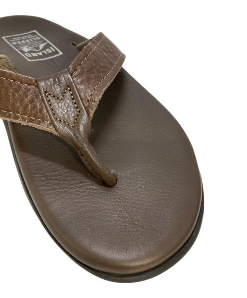 ISLAND SLIPPER（アイランドスリッパ）ISLAND SLIPPER (アイランドスリッパ) サンダル ブラウン サイズ:9の古着・服飾アイテム
