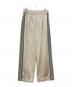 MAISON SPECIALメゾンスペシャル）の古着「Crochet Side Line Prime-Wide Easy Pants」｜ベージュ