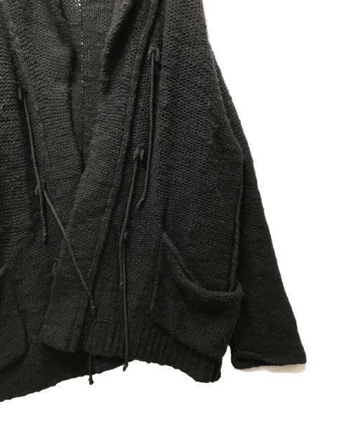 barbell object（バーベルオブジェクト）barbell object (バーベルオブジェクト) lg cardi　bo-24a-n01　 ブラック サイズ:2の古着・服飾アイテム