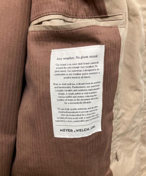 Meyer & Welch（マイヤー アンド ウェルチ）Meyer & Welch (マイヤー アンド ウェルチ) Lutra jacket ベージュ サイズ:3の古着・服飾アイテム