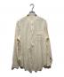 Taiga Takahashi（タイガ タカハシ）の古着「Band Collar Shirt」｜ホワイト