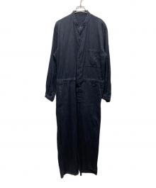 nestrobe confect（ネストローブ コンフェクト）の古着「UpcycleLino ツイルオールインワン」｜ネイビー