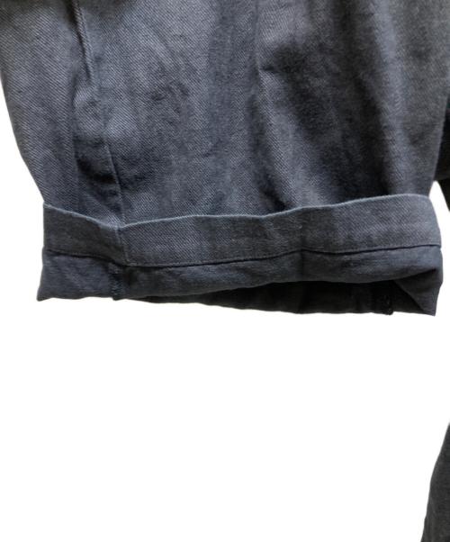 nestrobe confect（ネストローブ コンフェクト）nestrobe confect (ネストローブ コンフェクト) UpcycleLino ツイルオールインワン ネイビー サイズ:4の古着・服飾アイテム