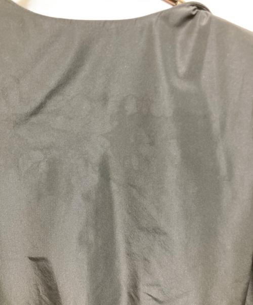 atelier KEISUZUKI（アトリエ ケイスズキ）atelier KEISUZUKI (アトリエ ケイスズキ) ベルテットロングワンピースコート ブラック サイズ:不明の古着・服飾アイテム