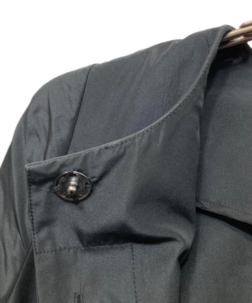 atelier KEISUZUKI（アトリエ ケイスズキ）atelier KEISUZUKI (アトリエ ケイスズキ) ベルテットロングワンピースコート ブラック サイズ:不明の古着・服飾アイテム