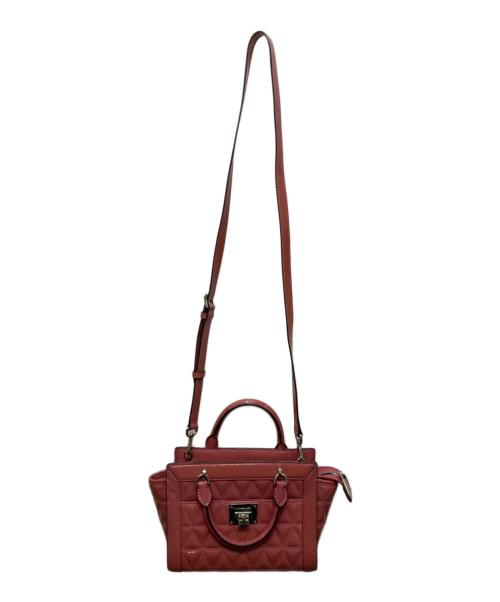 MICHAEL KORS（マイケル・コース）MICHAEL KORS (マイケル・コース) VIVIANNE SMALL TZ MESSENGER ピンクの古着・服飾アイテム