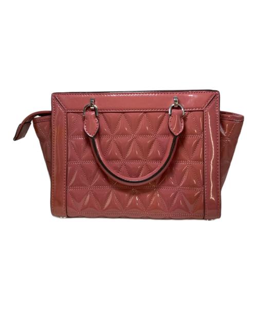 MICHAEL KORS（マイケル・コース）MICHAEL KORS (マイケル・コース) VIVIANNE SMALL TZ MESSENGER ピンクの古着・服飾アイテム