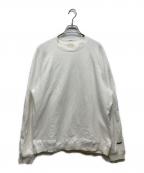 BLAMINKブラミンク）の古着「吊り裏毛 ロングスリーブ」｜ホワイト