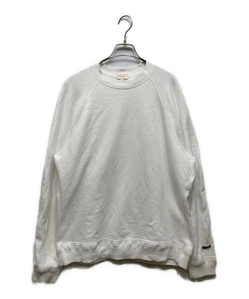 BLAMINK（ブラミンク）BLAMINK (ブラミンク) 吊り裏毛 ロングスリーブ ホワイト サイズ:2の古着・服飾アイテム