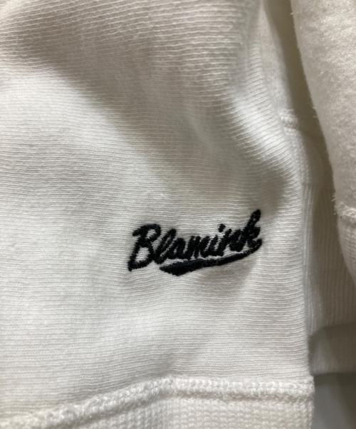 BLAMINK（ブラミンク）BLAMINK (ブラミンク) 吊り裏毛 ロングスリーブ ホワイト サイズ:2の古着・服飾アイテム