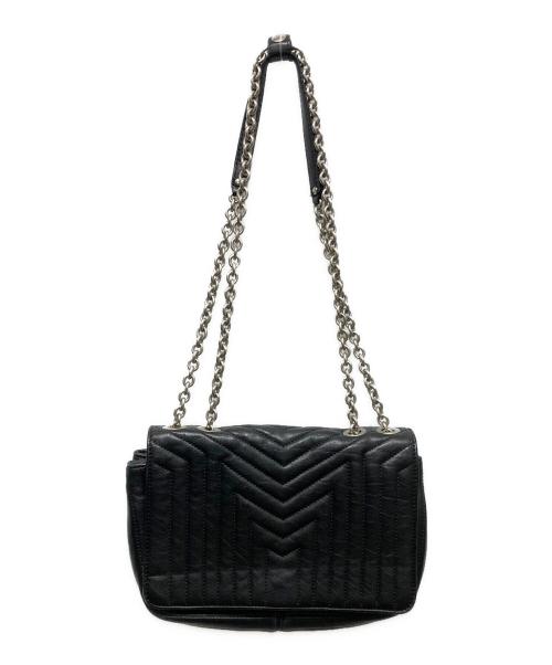 MaxMara（マックスマーラ）MaxMara (マックスマーラ) チェーンショルダーバッグ ブラックの古着・服飾アイテム