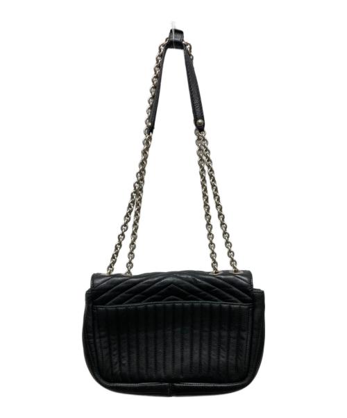 MaxMara（マックスマーラ）MaxMara (マックスマーラ) チェーンショルダーバッグ ブラックの古着・服飾アイテム