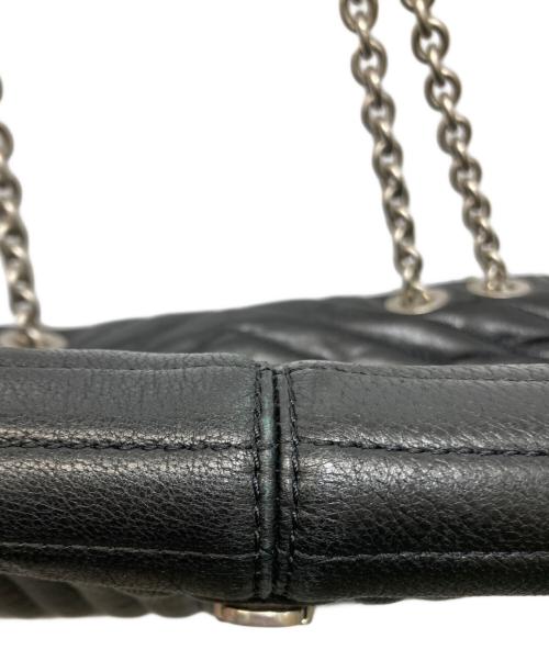 MaxMara（マックスマーラ）MaxMara (マックスマーラ) チェーンショルダーバッグ ブラックの古着・服飾アイテム