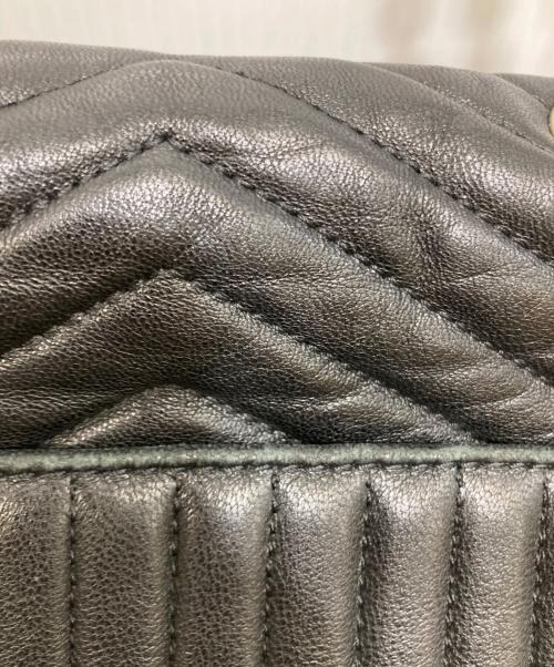 MaxMara（マックスマーラ）MaxMara (マックスマーラ) チェーンショルダーバッグ ブラックの古着・服飾アイテム