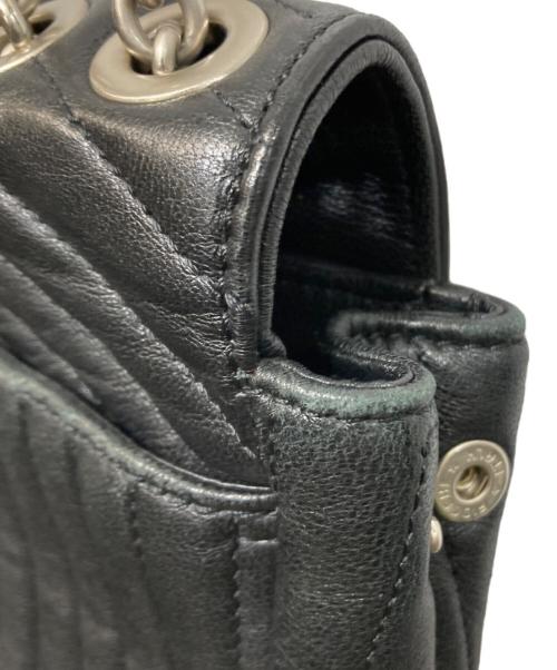 MaxMara（マックスマーラ）MaxMara (マックスマーラ) チェーンショルダーバッグ ブラックの古着・服飾アイテム