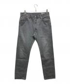 Ron Hermanロンハーマン）の古着「Wide Fit Black Denim Pants」｜グレー