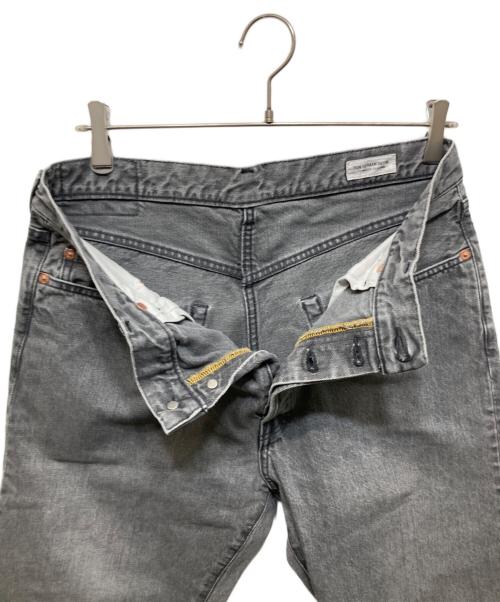 Ron Herman（ロンハーマン）Ron Herman (ロンハーマン) Wide Fit Black Denim Pants グレー サイズ: 83.5cm (W33)の古着・服飾アイテム