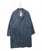 ATELIER BETONアトリエベトン）の古着「ロングコート」｜ブルー
