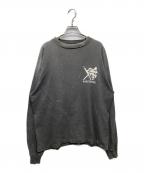 SAINT MICHAEL×NEIGHBORHOODセントマイケル×ネイバーフッド）の古着「STHD . LS TEE SPEED KILLS」｜ブラック